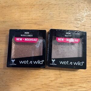 Wet n Wild Eyeshadow Duo - Nudecomer & Nutty
